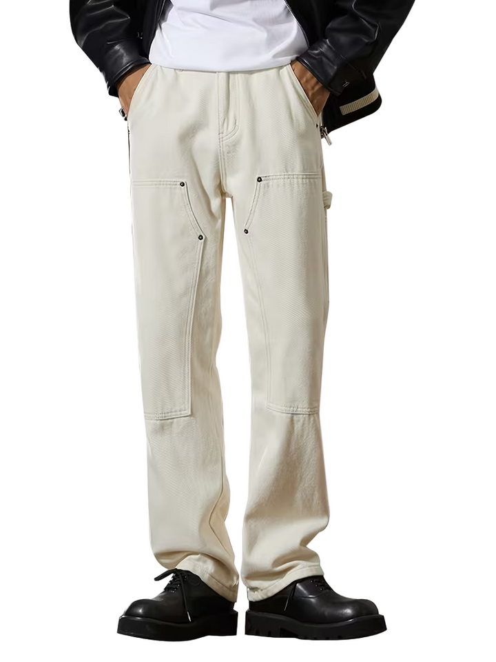 Men’s Multi-Pocket Straight Leg Pants
