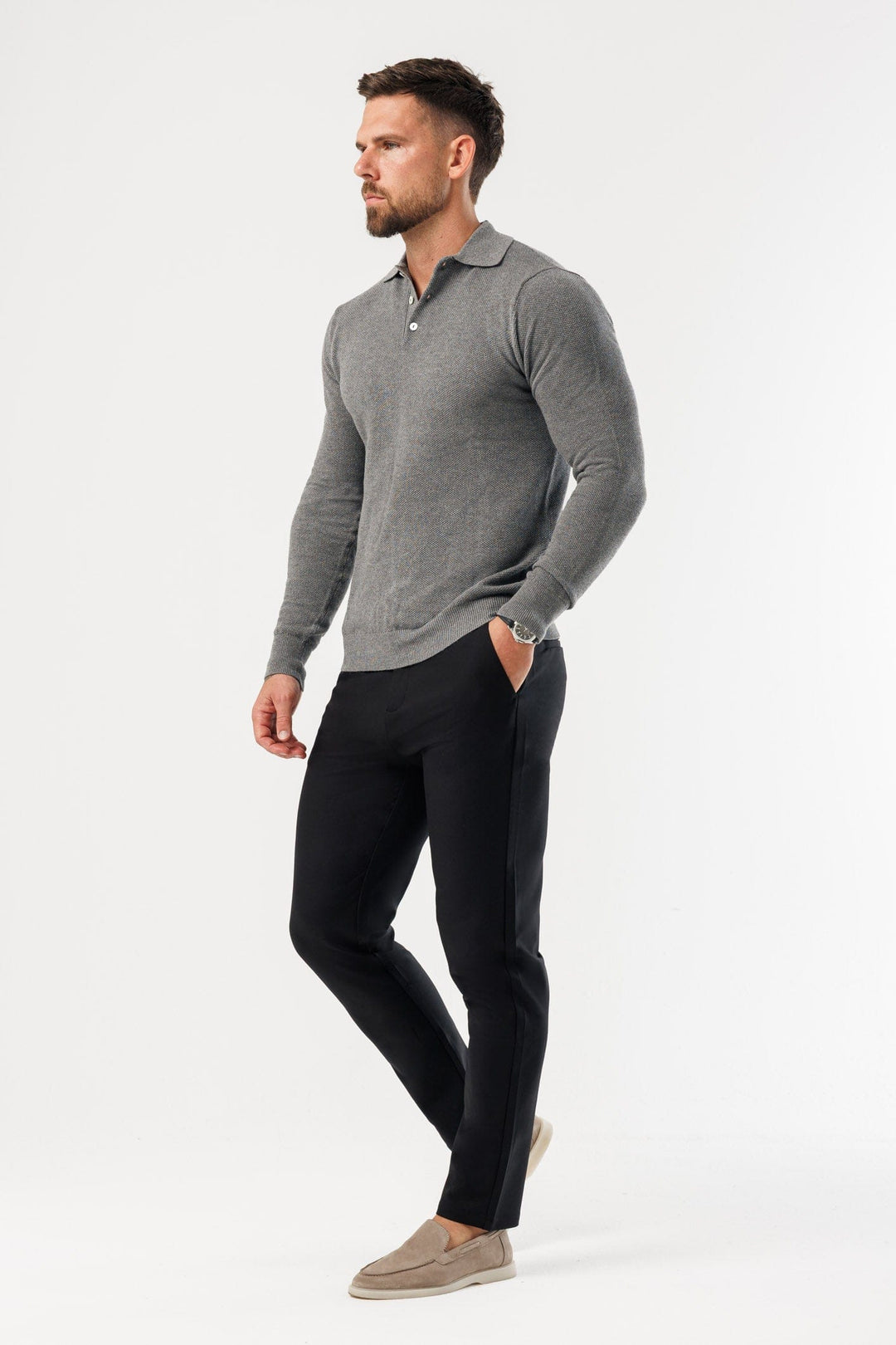 Men’s Coast Long Sleeve Polo