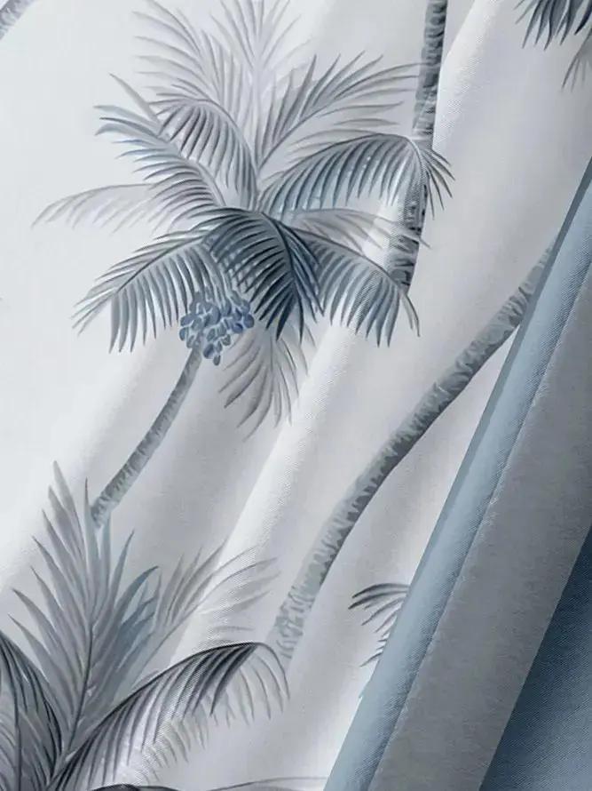 Men’s Coconut Tree Short Sleeve Hawaiian Shirt