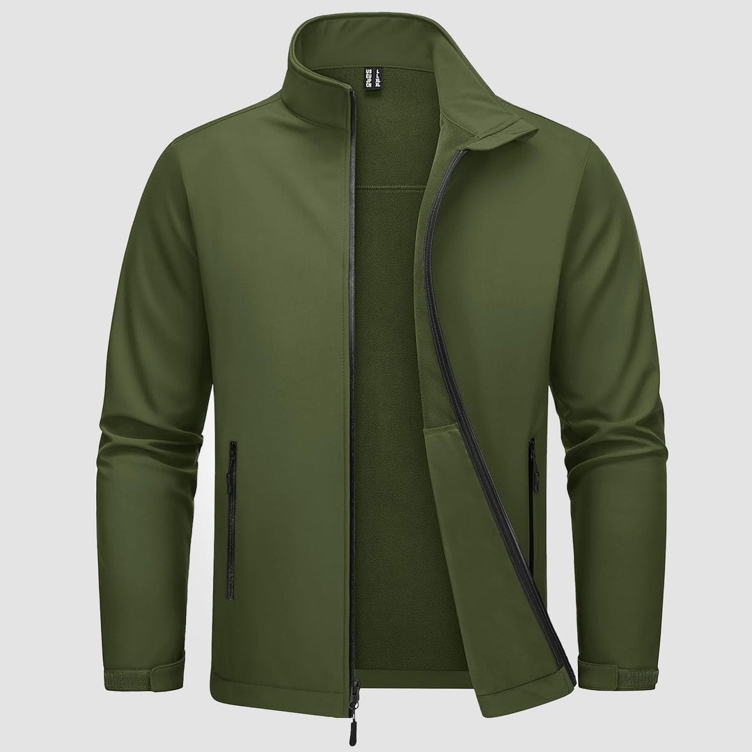 Men’s Fleece-Lined Full-Zip Jacket