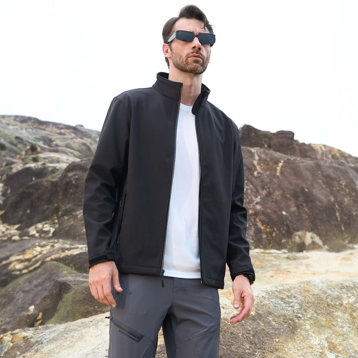 Men’s Fleece-Lined Full-Zip Jacket