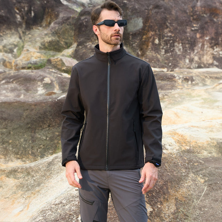Men’s Fleece-Lined Full-Zip Jacket