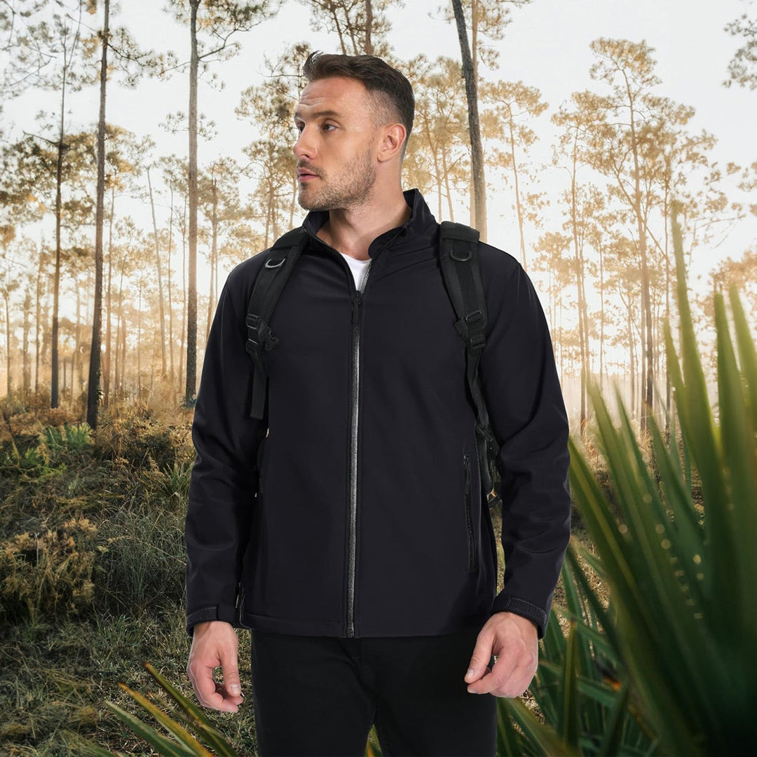 Men’s Fleece-Lined Full-Zip Jacket