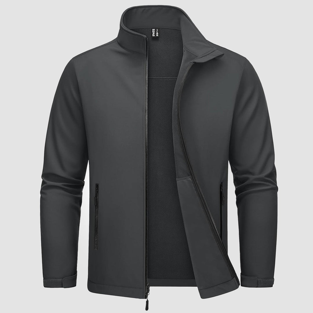 Men’s Fleece-Lined Full-Zip Jacket