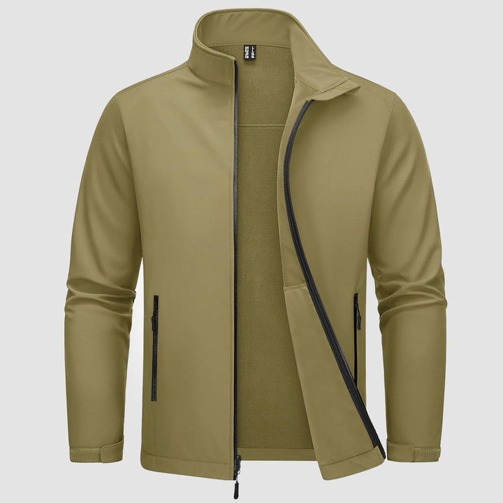 Men’s Fleece-Lined Full-Zip Jacket
