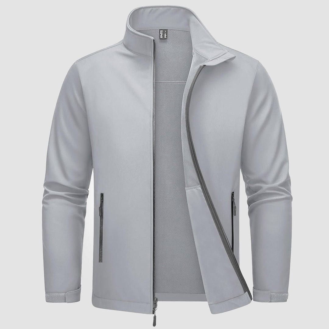 Men’s Fleece-Lined Full-Zip Jacket