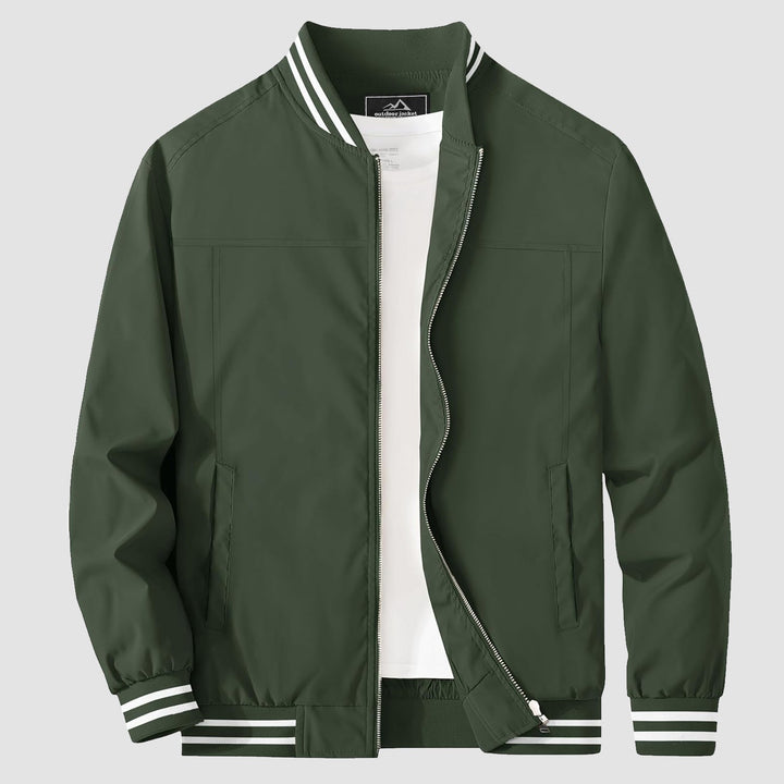 Men’s Full-Zip Bomber Jacket