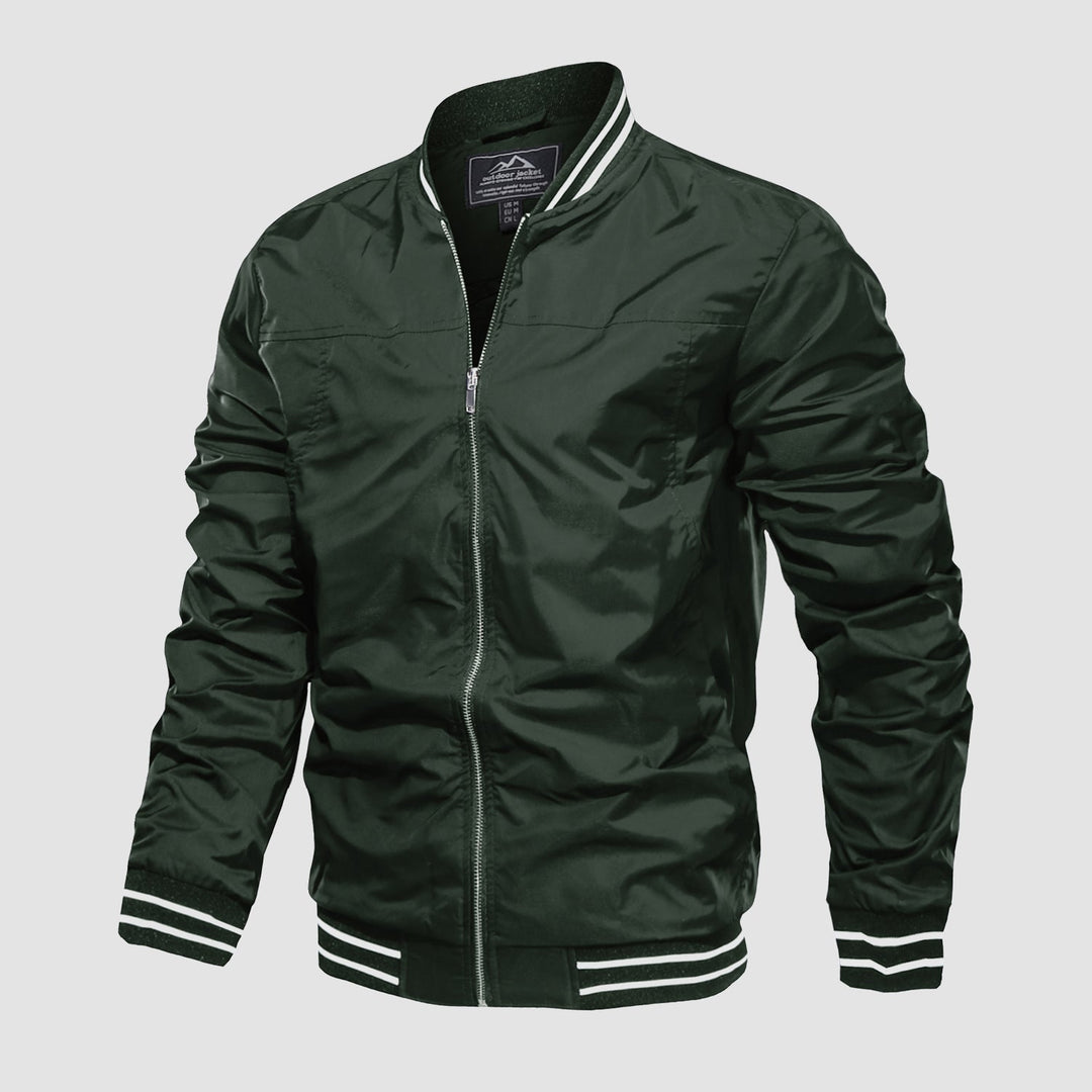 Men’s Full-Zip Bomber Jacket