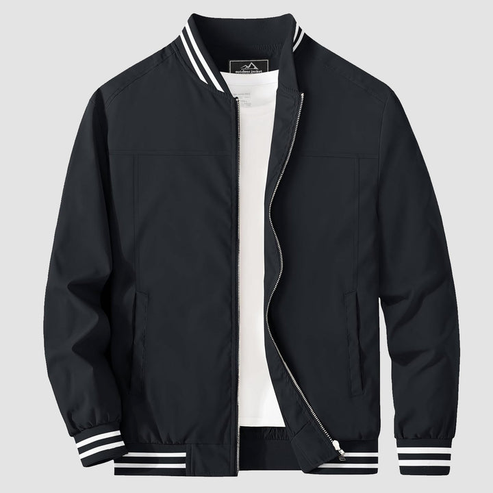 Men’s Full-Zip Bomber Jacket