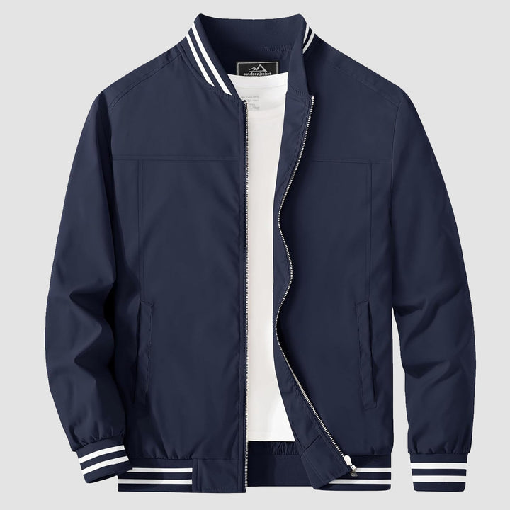 Men’s Full-Zip Bomber Jacket