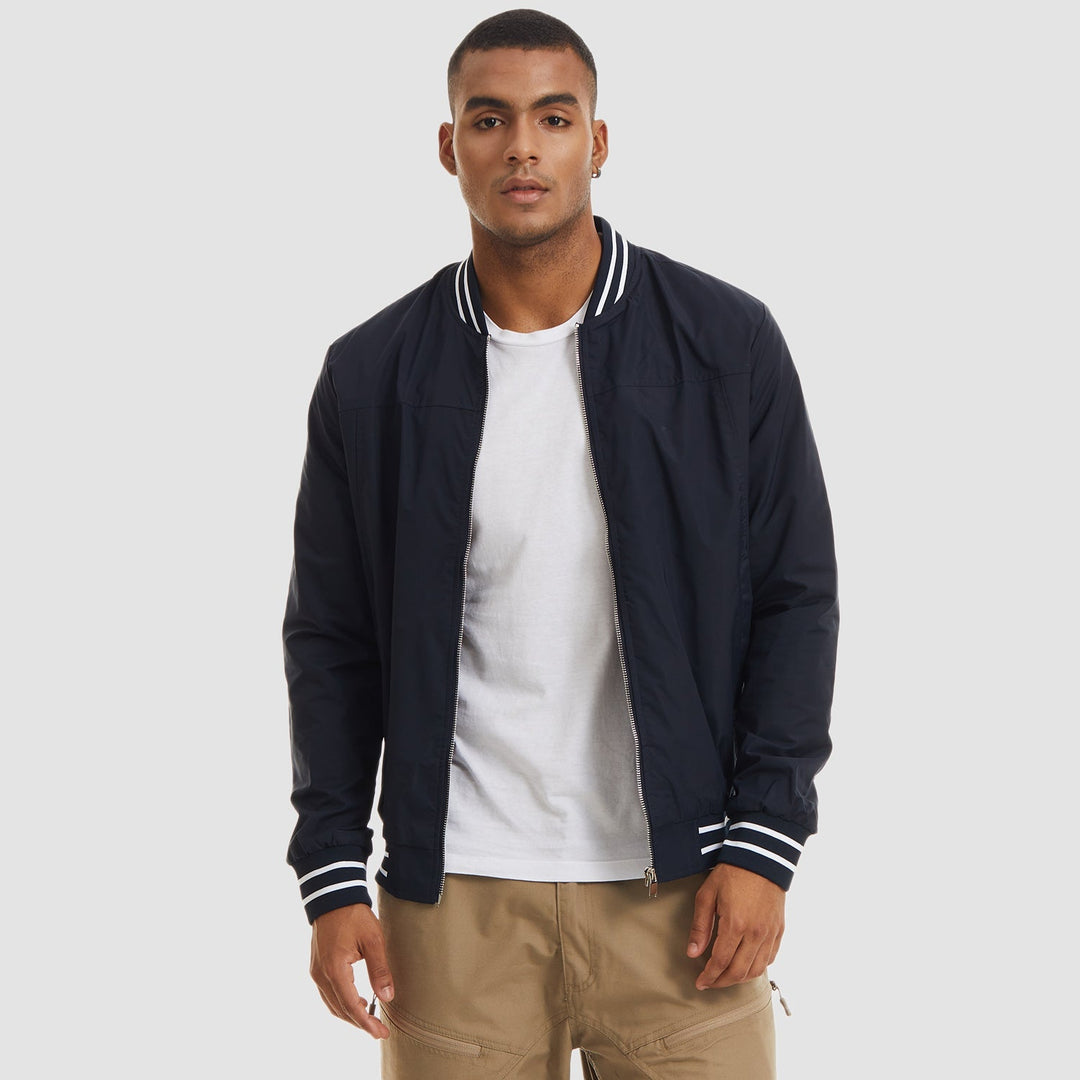 Men’s Full-Zip Bomber Jacket