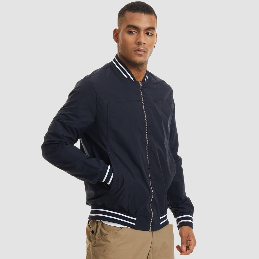 Men’s Full-Zip Bomber Jacket