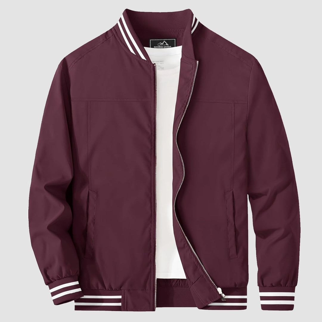 Men’s Full-Zip Bomber Jacket