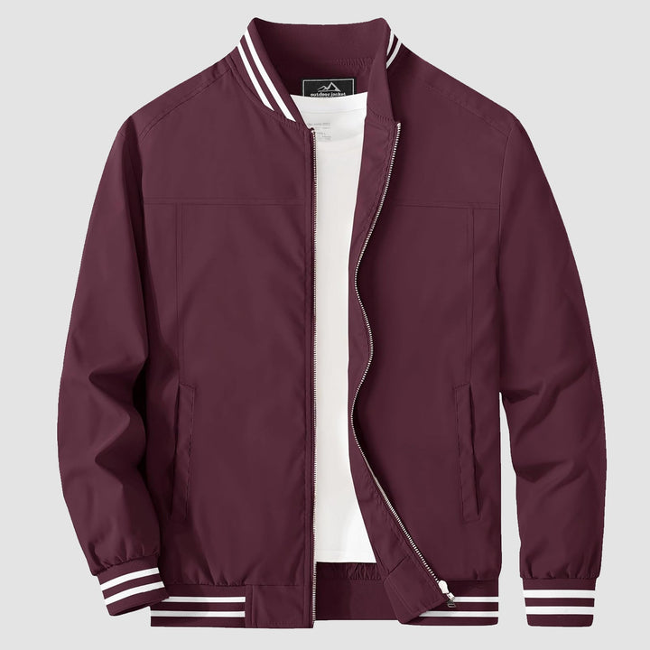 Men’s Full-Zip Bomber Jacket