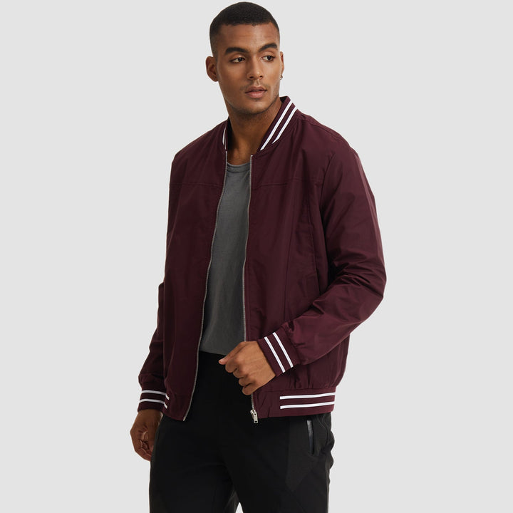 Men’s Full-Zip Bomber Jacket