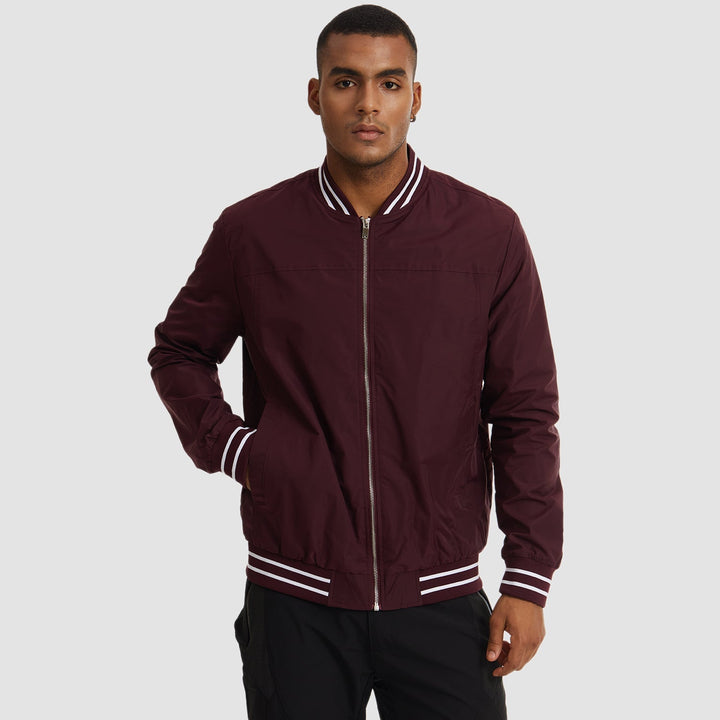 Men’s Full-Zip Bomber Jacket