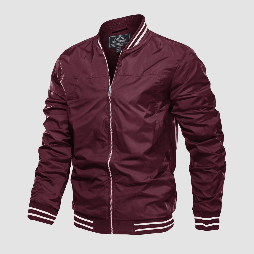 Men’s Full-Zip Bomber Jacket