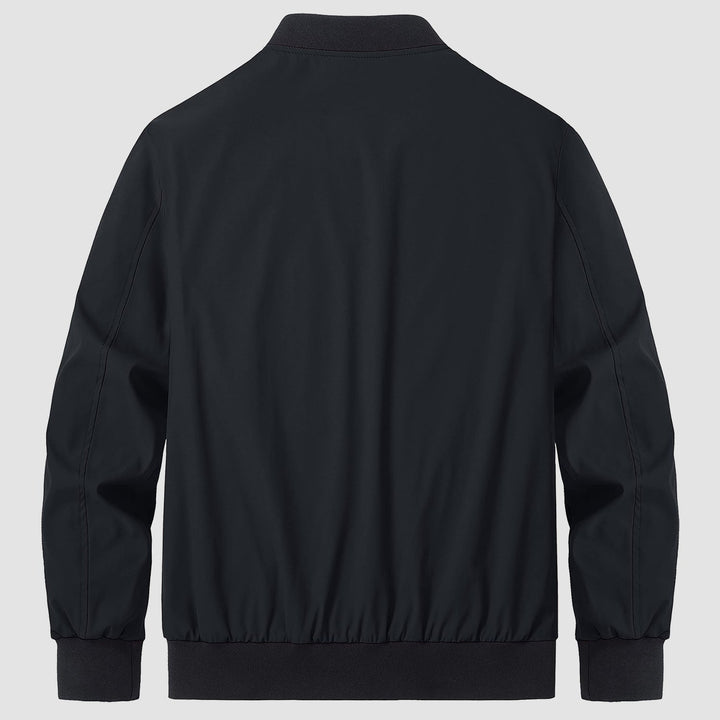 Men’s Full-Zip Bomber Windbreaker Jacket