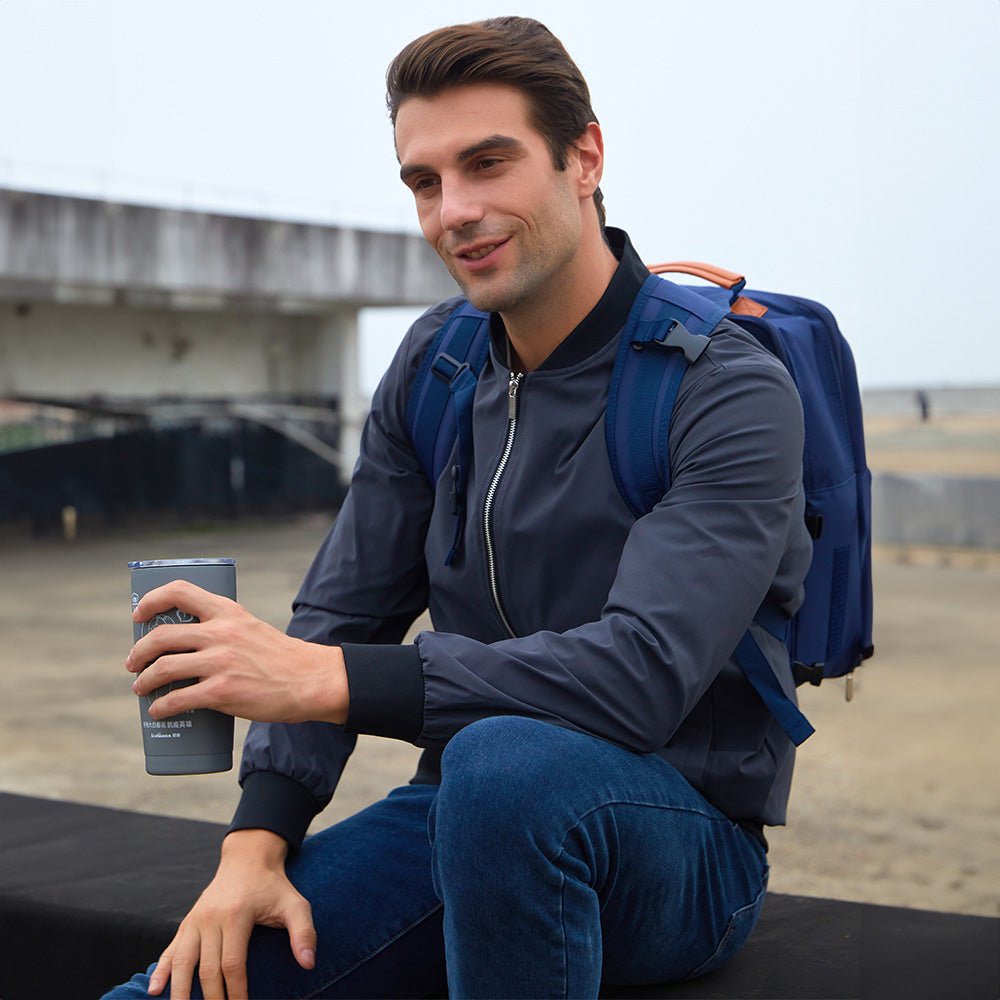 Men’s Full-Zip Bomber Windbreaker Jacket