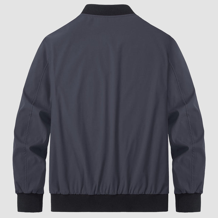 Men’s Full-Zip Bomber Windbreaker Jacket