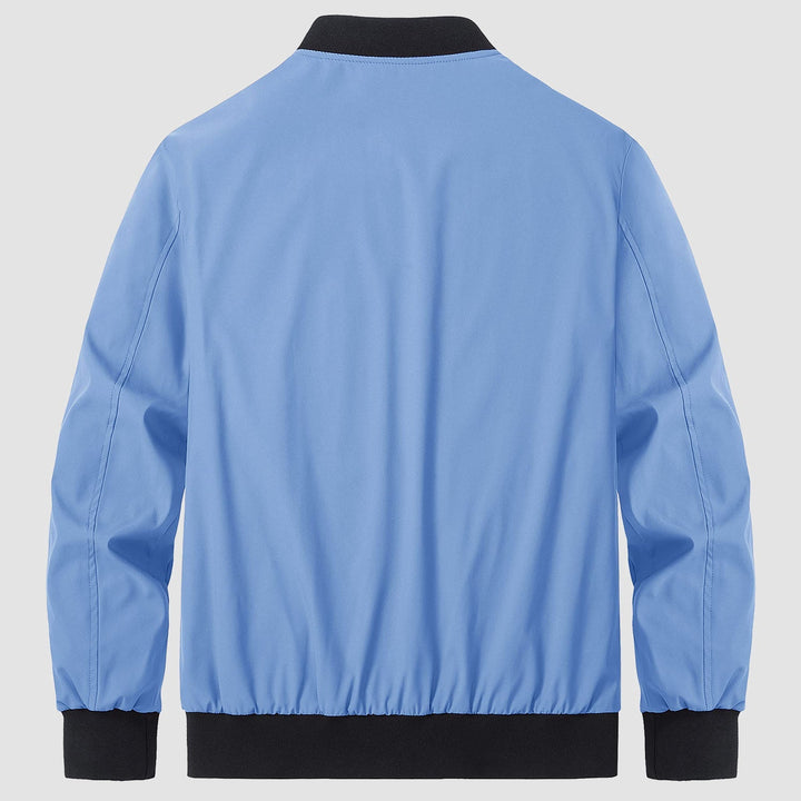 Men’s Full-Zip Bomber Windbreaker Jacket