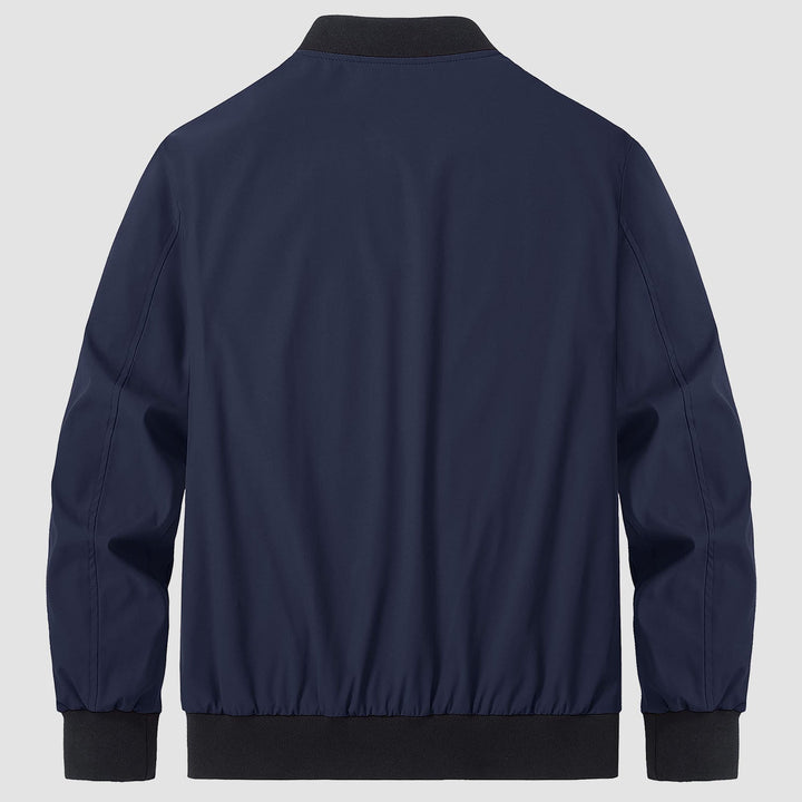 Men’s Full-Zip Bomber Windbreaker Jacket