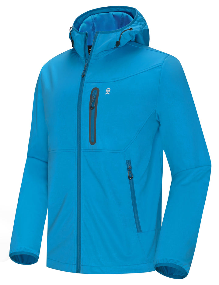 Men’s Hooded Zip-Front Hiking Jacket