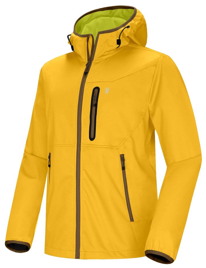 Men’s Hooded Zip-Front Hiking Jacket