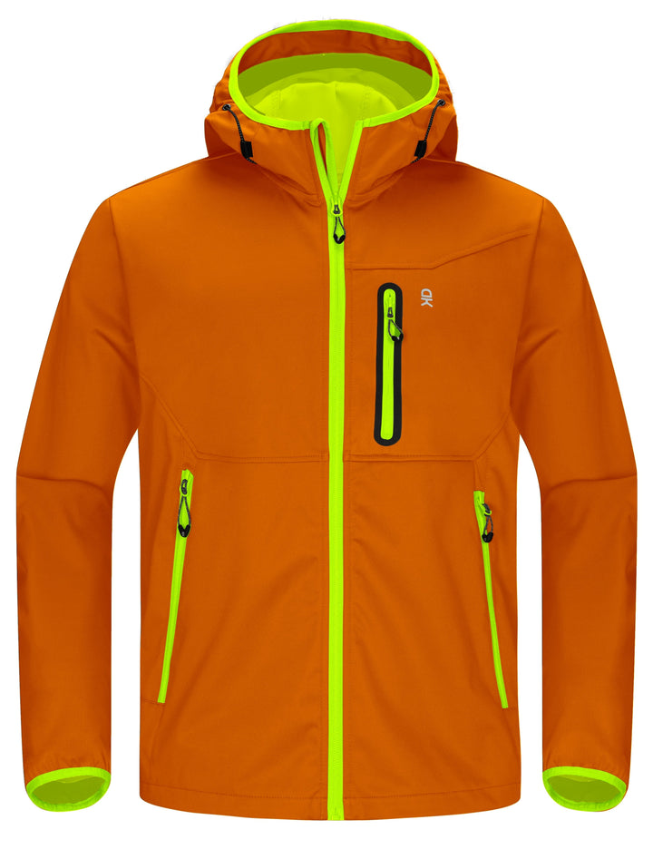 Men’s Hooded Zip-Front Hiking Jacket