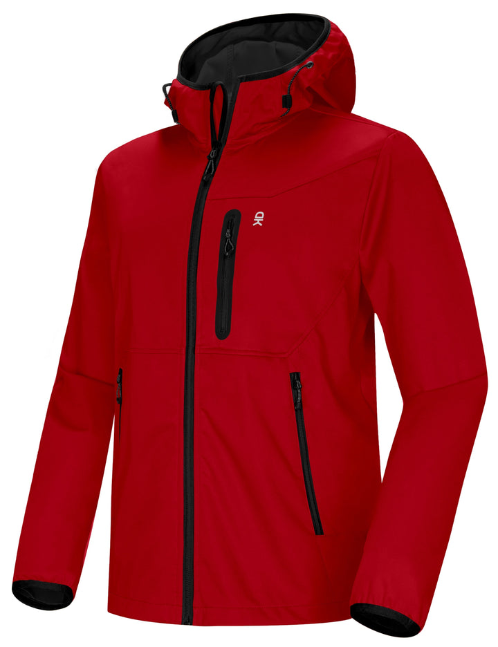 Men’s Hooded Zip-Front Hiking Jacket