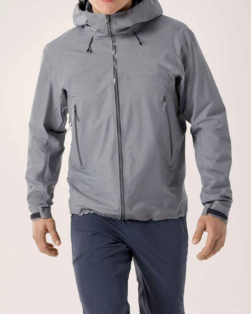 Men’s Hooded Zip-Front Jacket