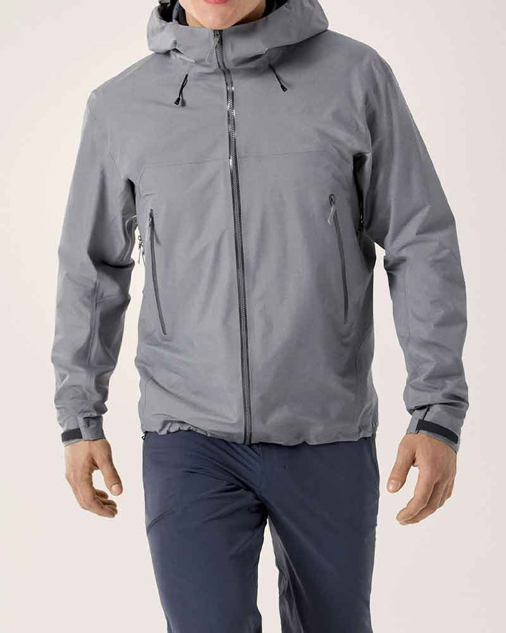 Men’s Hooded Zip-Front Jacket