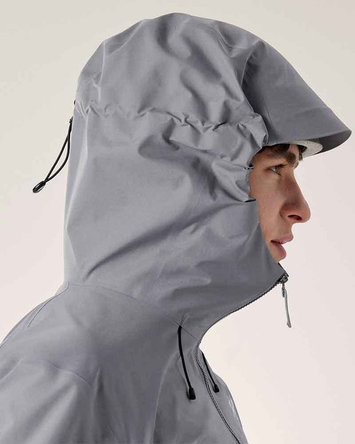 Men’s Hooded Zip-Front Jacket