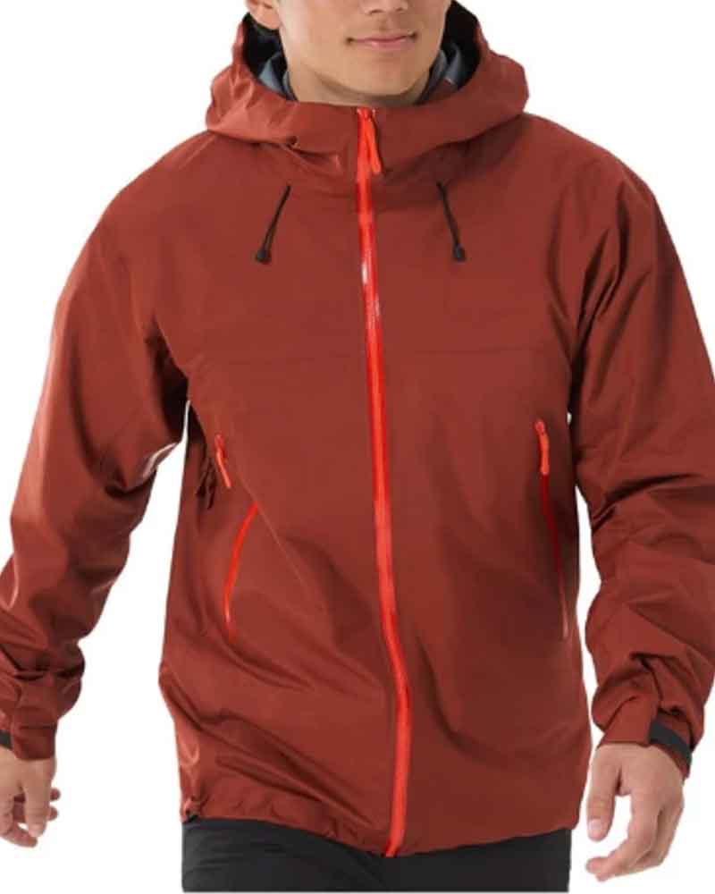 Men’s Hooded Zip-Front Jacket