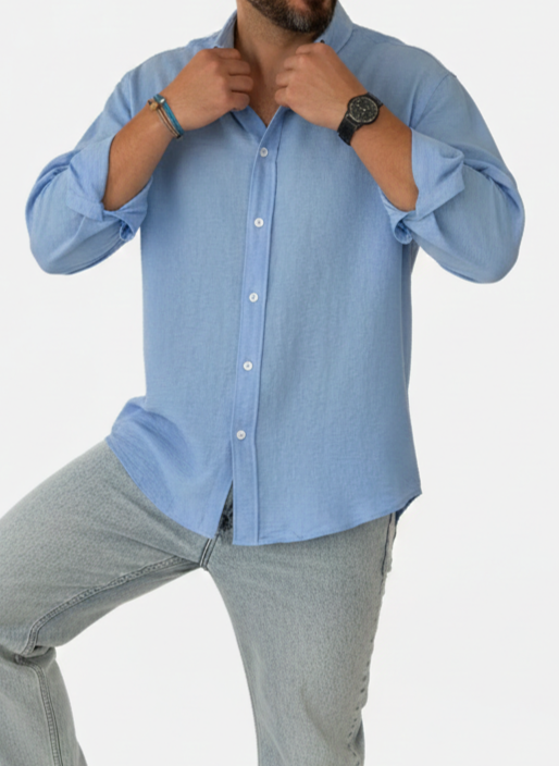 Men’s Long Sleeve Button Down Shirt