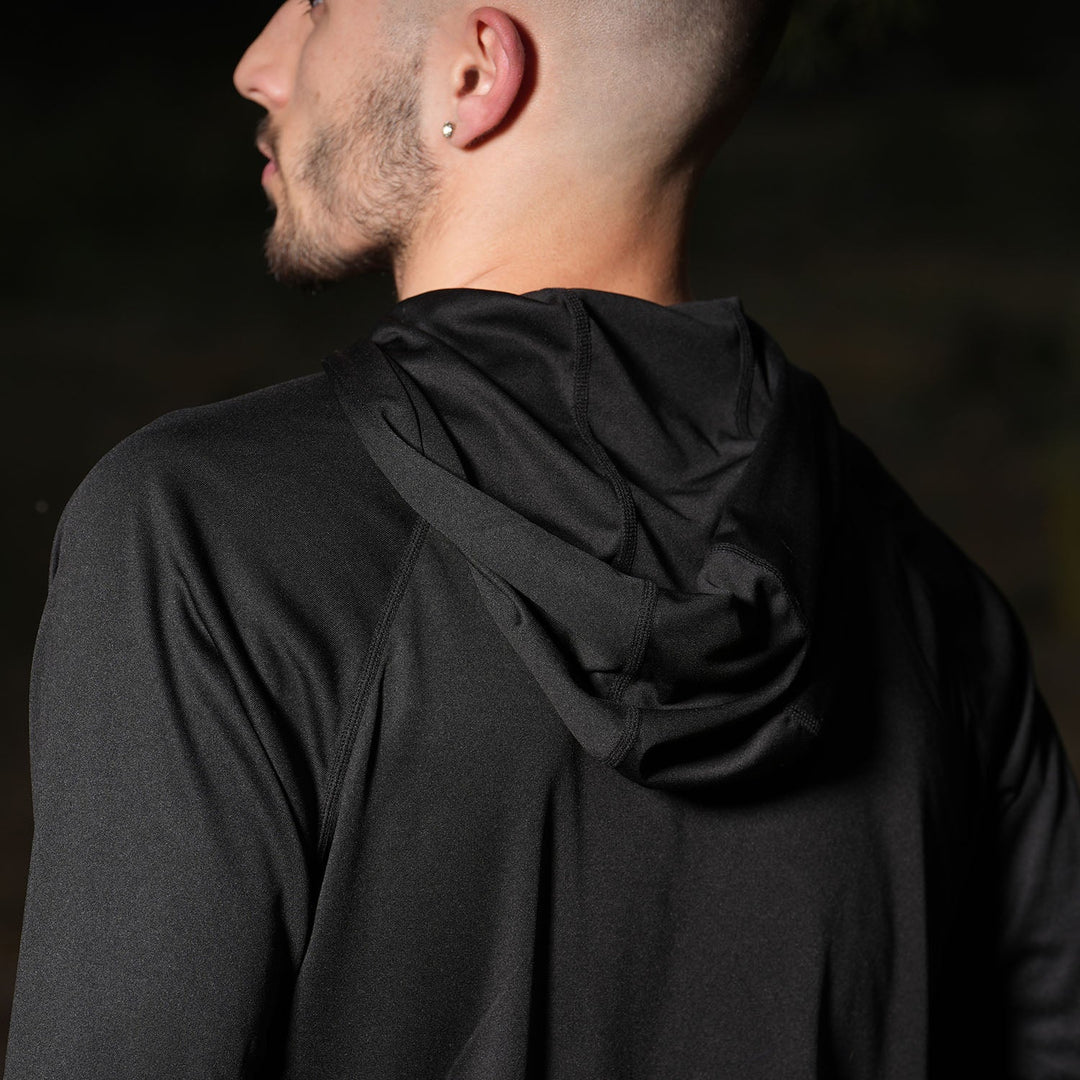 Men’s Long Sleeve Hooded T-Shirt