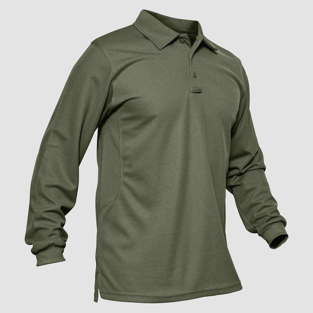Men’s Long Sleeve Polo Shirt