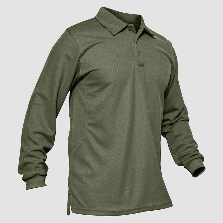 Men’s Long Sleeve Polo Shirt