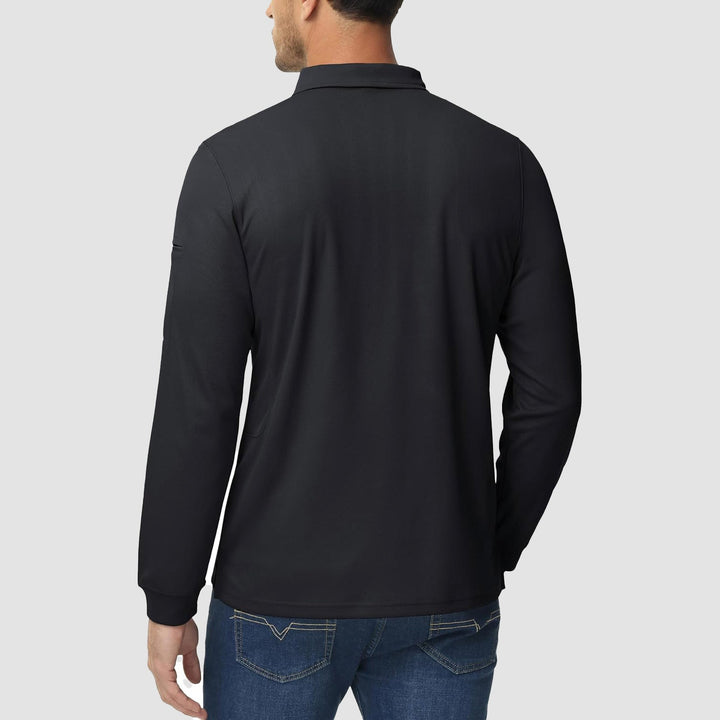Men’s Long Sleeve Polo Shirt