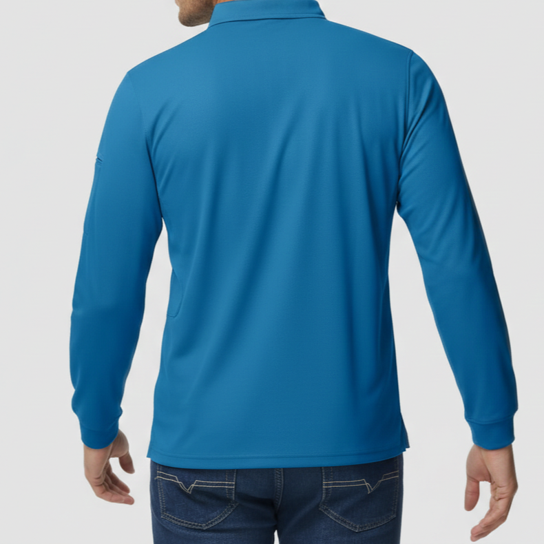 Men’s Long Sleeve Polo Shirt