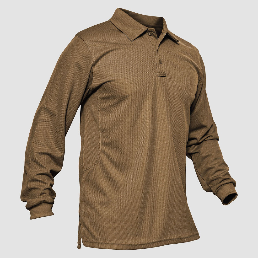 Men’s Long Sleeve Polo Shirt