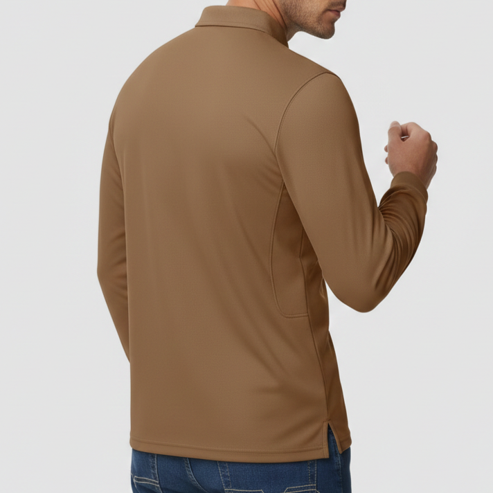 Men’s Long Sleeve Polo Shirt