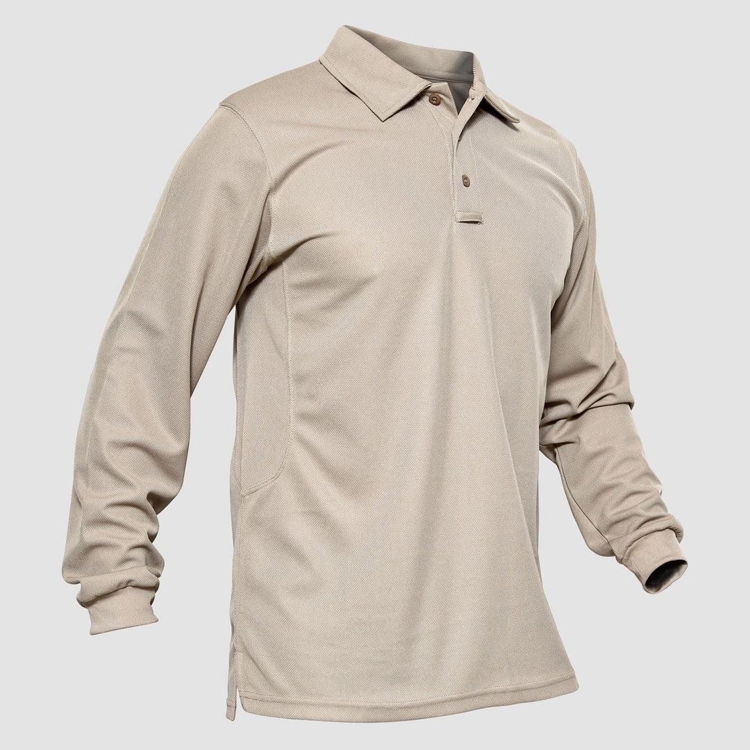 Men’s Long Sleeve Polo Shirt