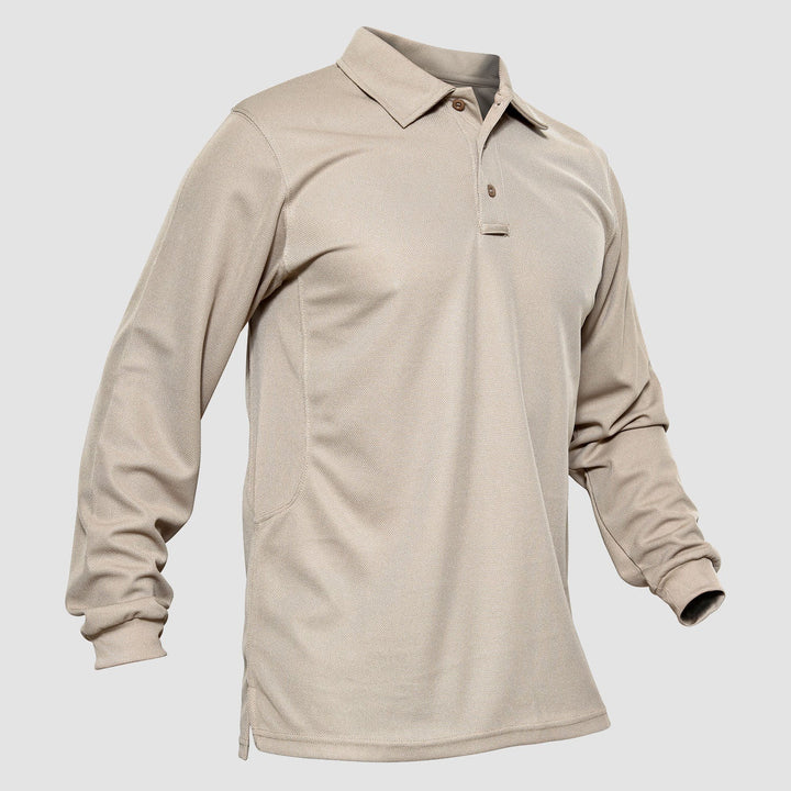 Men’s Long Sleeve Polo Shirt