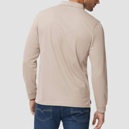 Men’s Long Sleeve Polo Shirt