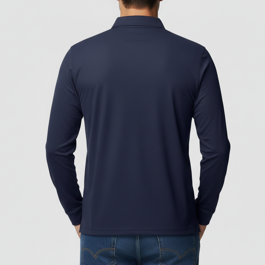 Men’s Long Sleeve Polo Shirt