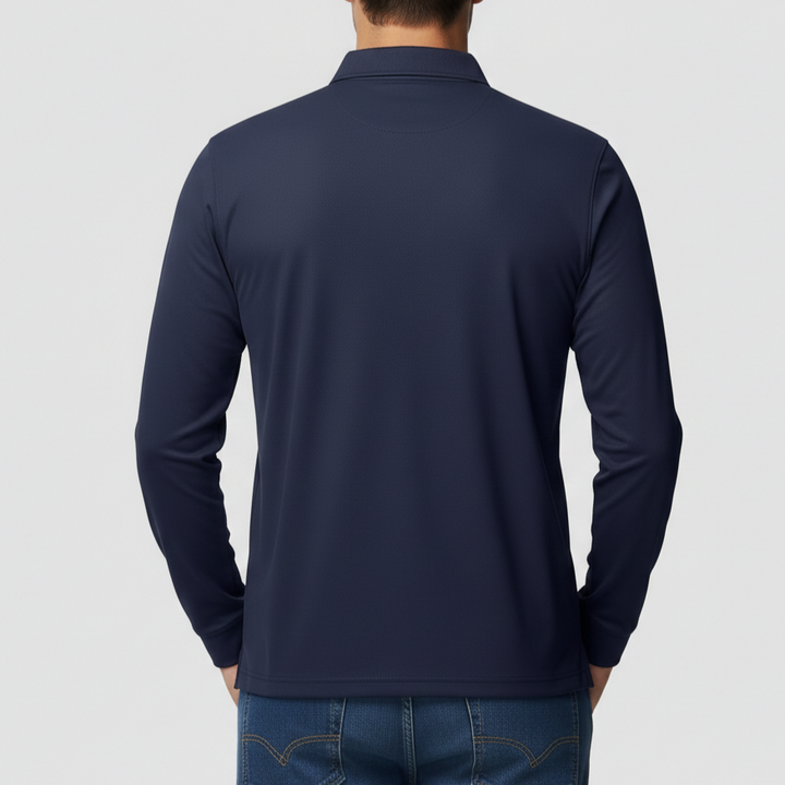 Men’s Long Sleeve Polo Shirt