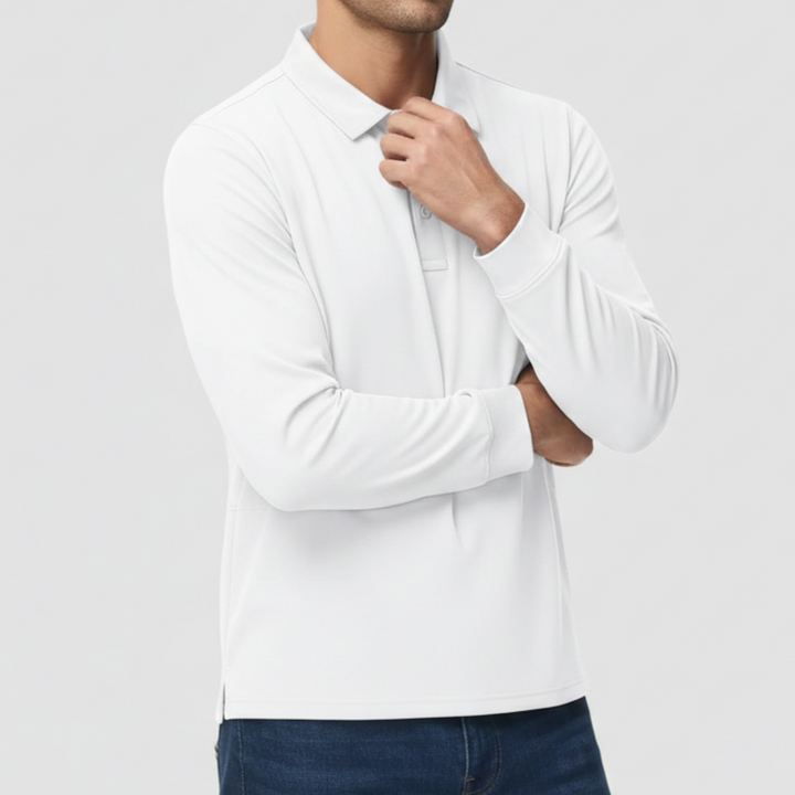 Men’s Long Sleeve Polo Shirt
