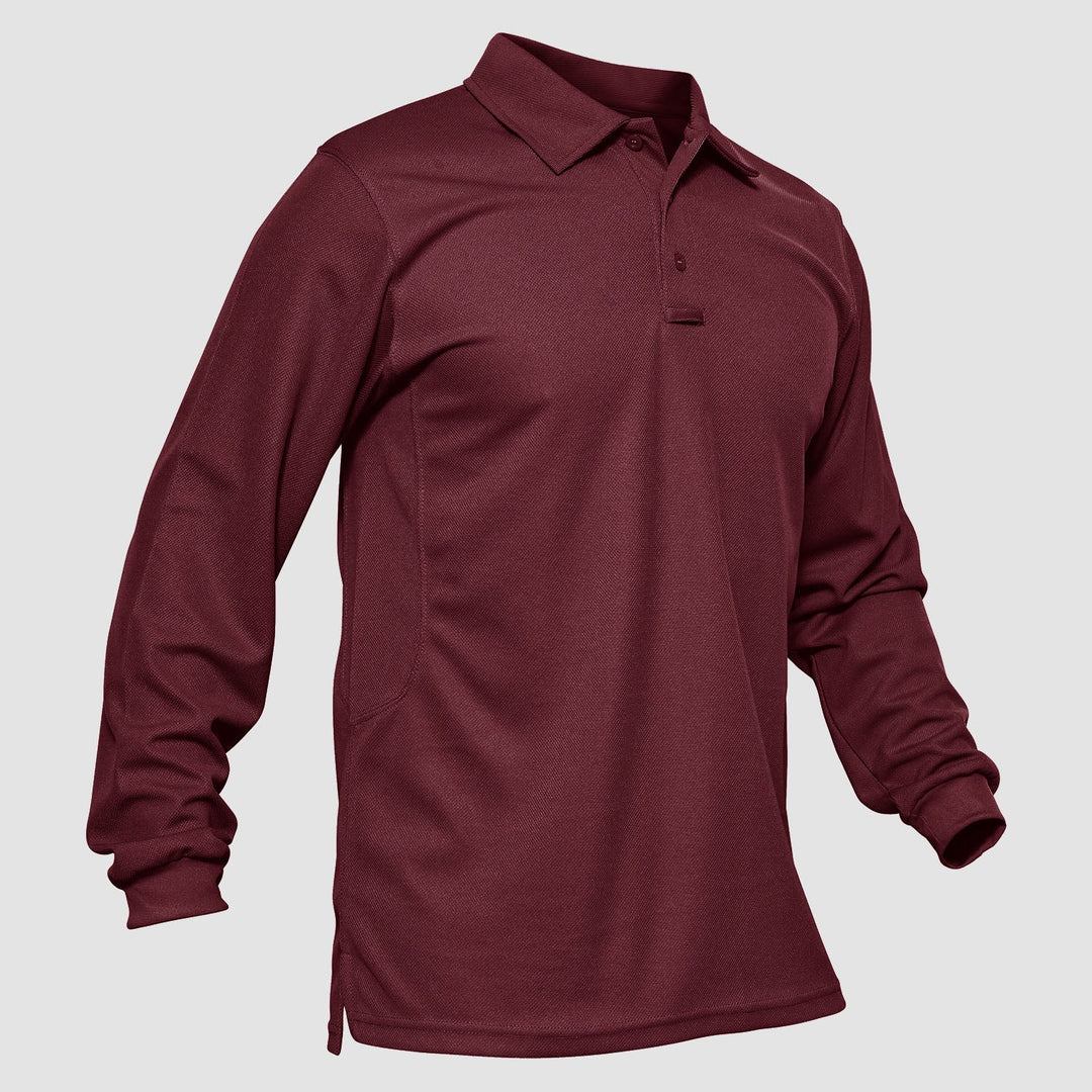 Men’s Long Sleeve Polo Shirt