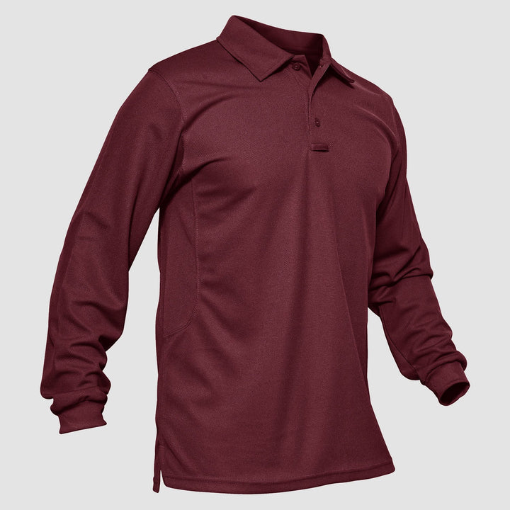 Men’s Long Sleeve Polo Shirt